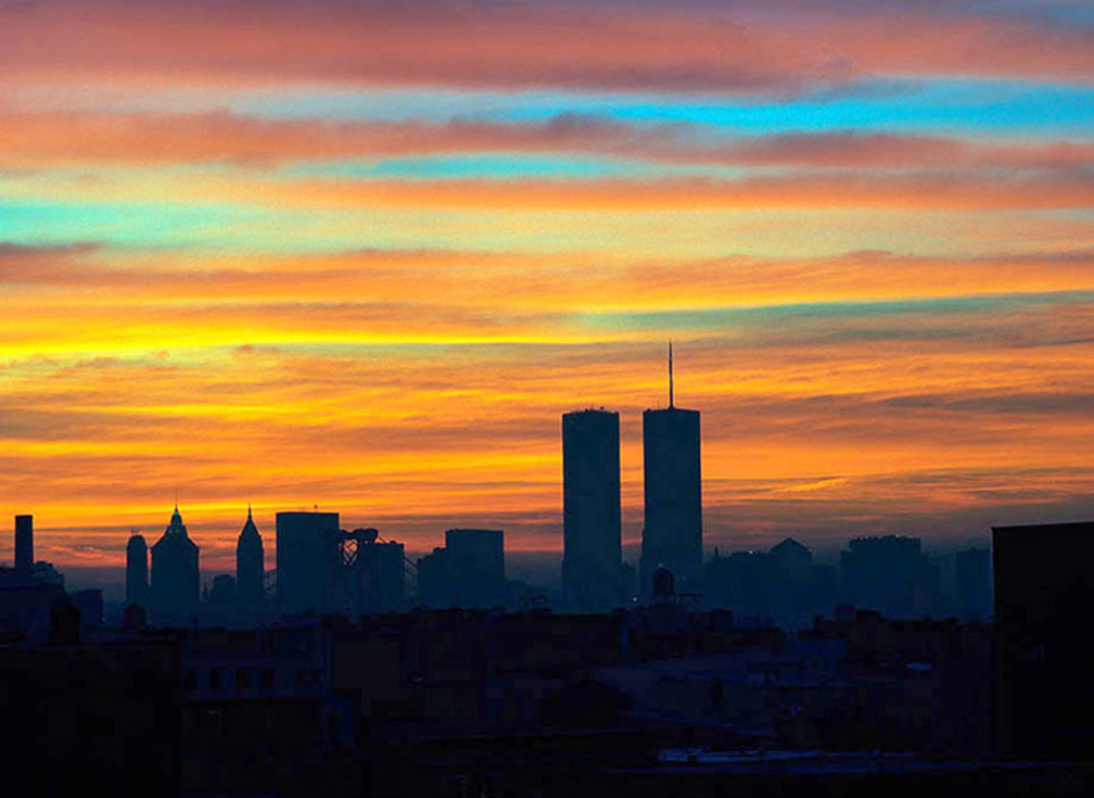 Wnm Wtc window sunset